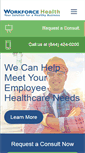 Mobile Screenshot of myworkforcehealth.com